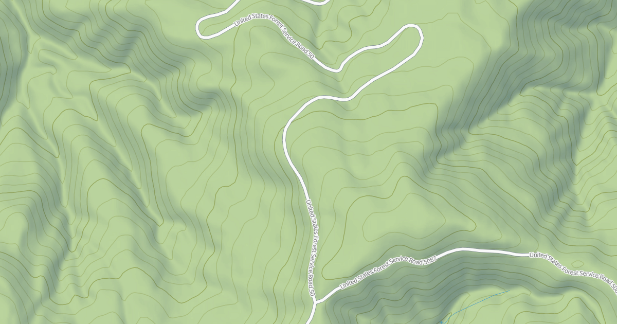 Map preview of USFS Motor Vehicle Use Map Roads {5B9CCF46-F9AE-4C79-A2ED-5BD6254E8C1F}