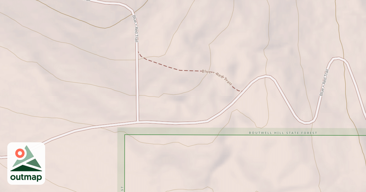 Map of Snowmobile Trail