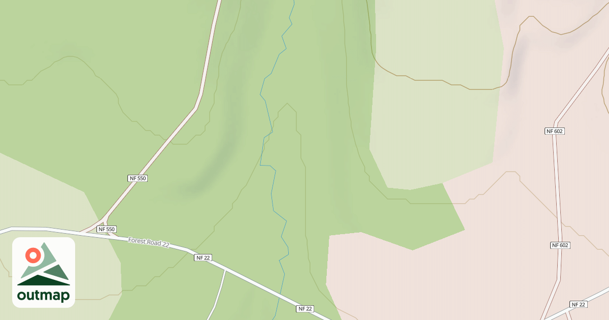 Map of ALLEN CREEK HORSE CAMP DISP