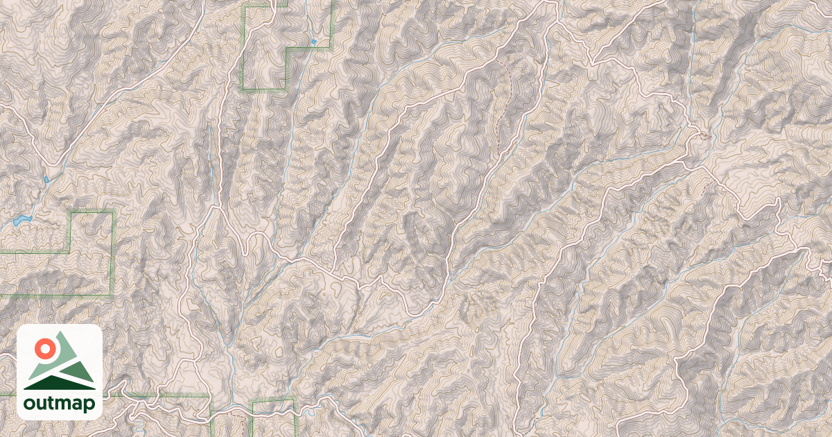 Map of USFS Motor Vehicle Use Map Trails 6863