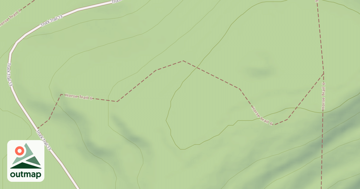 Map of Horse Trail 6