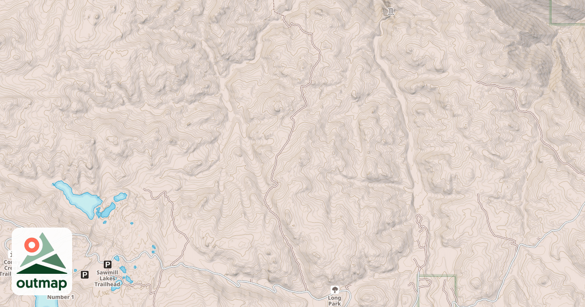 Map of GAME CREEK