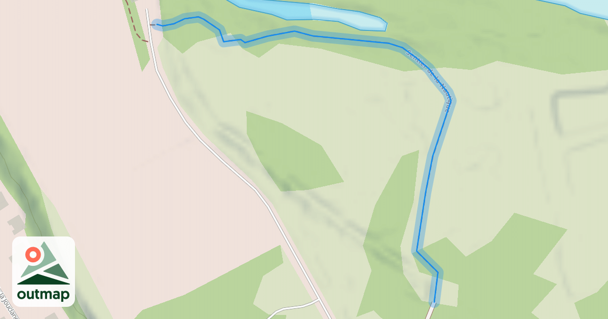 Map of Sentier de la Nautique