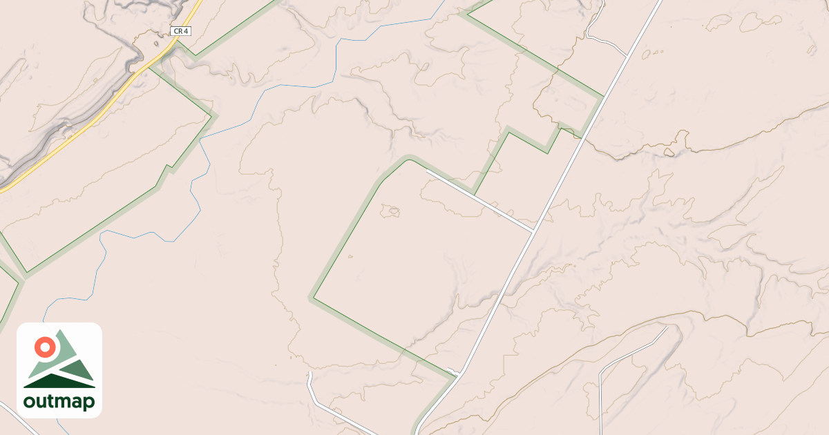Map of 1000 Island Trail