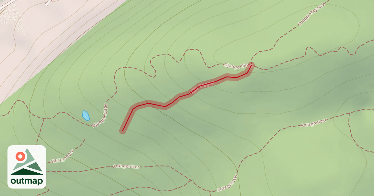 Map of Cliff Hanger
