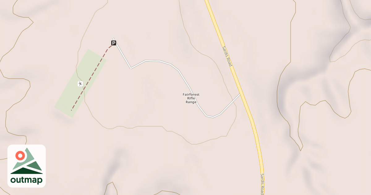 Map of FAIR FOREST HUNT CAMP