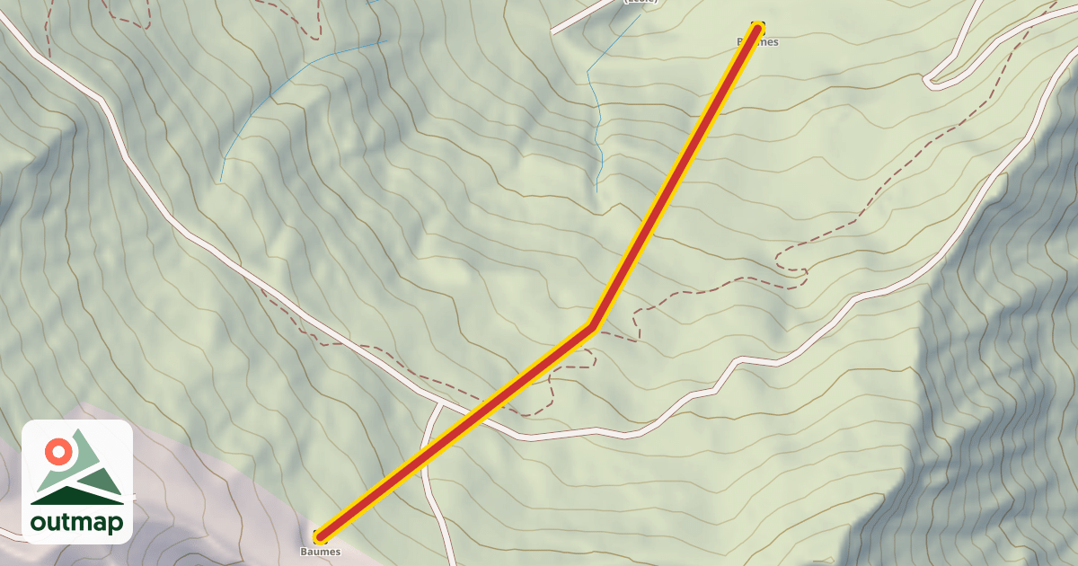 Map of Baumes