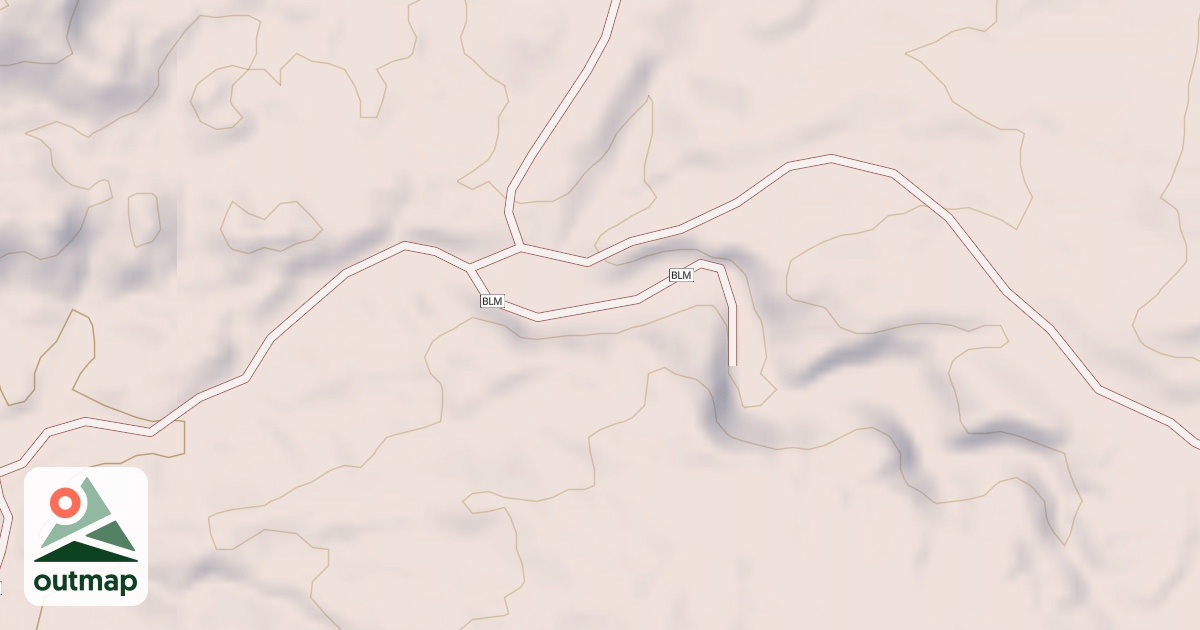 Map of BLM National GTLF Public Motorized Roads ca560137-05e7-4feb-82cc-d806eeba8954