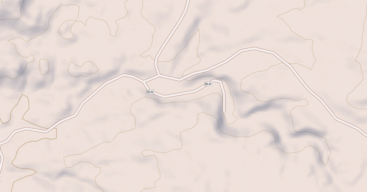 Map preview of BLM National GTLF Public Motorized Roads ca560137-05e7-4feb-82cc-d806eeba8954