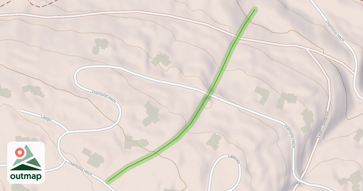 Map of Diamond Hitch