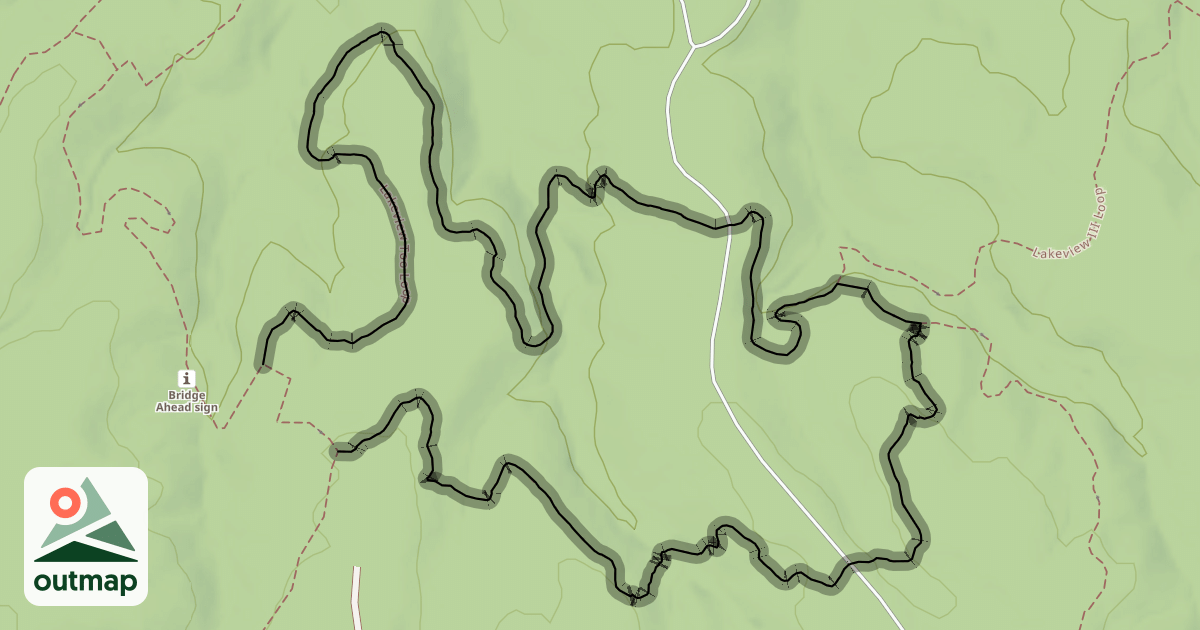 Map of Lakeview Too Loop