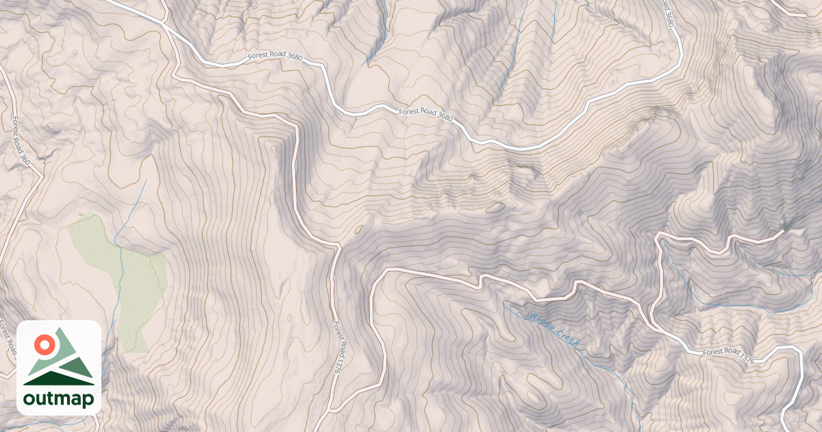 Map of CHETCO RIVER