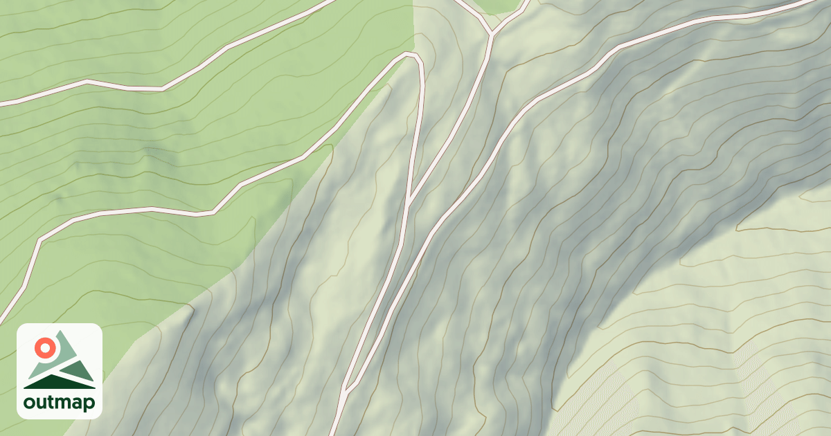 Map of (FDR) S.E. OF BLACK BEAR POINT