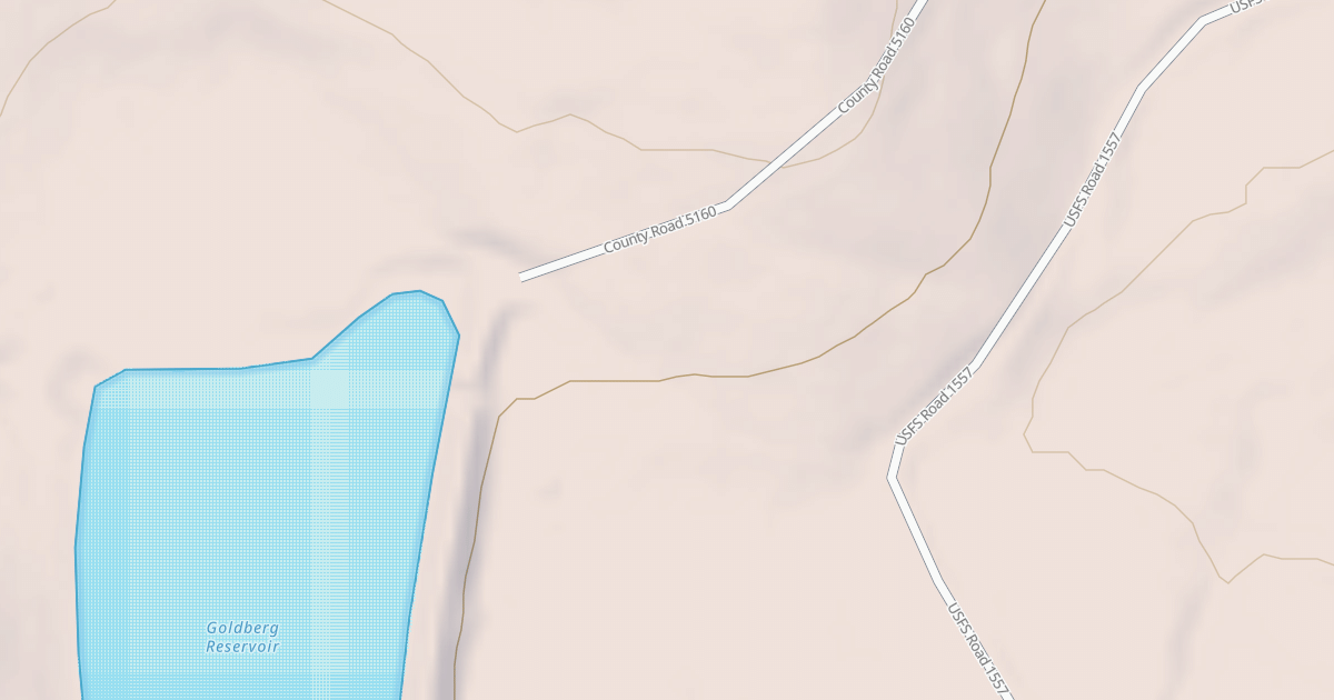 Map preview of GOLDBERG RESV. CUT-OFF