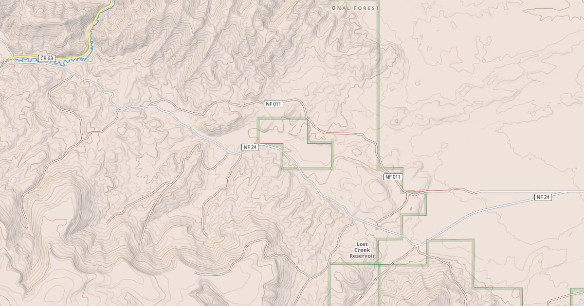 Map preview of DEER CREEK MRS