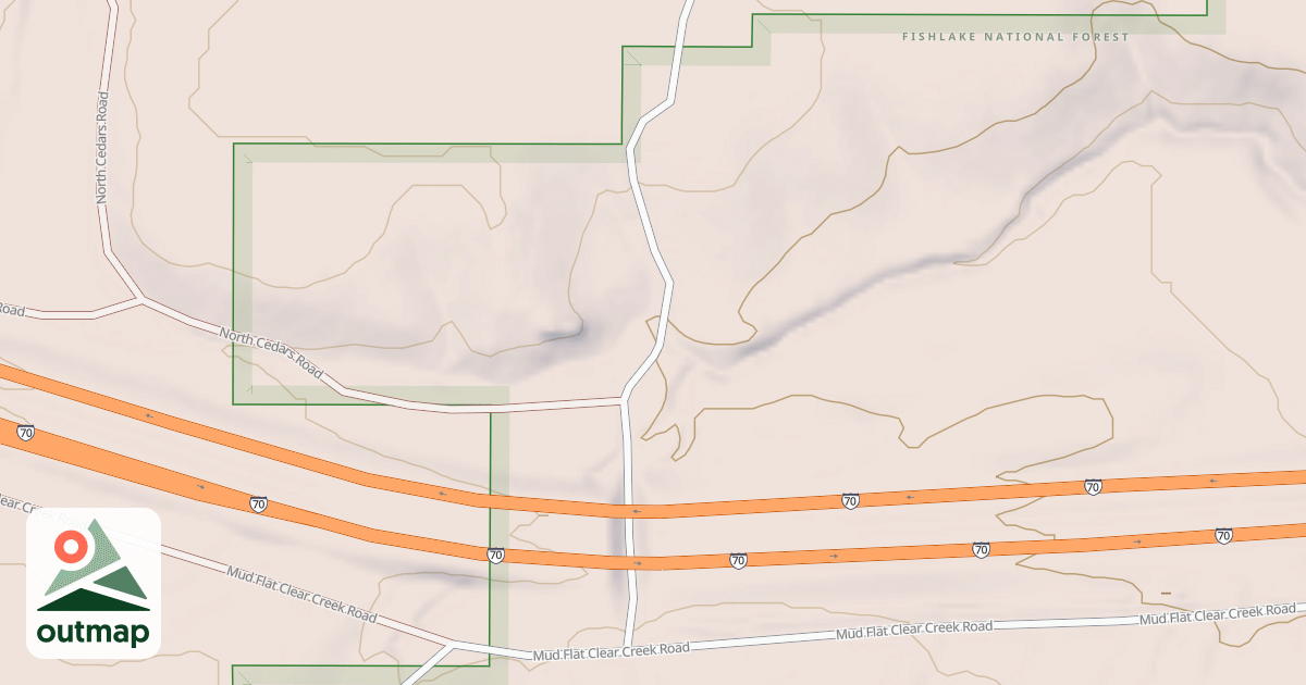 Map of 41021