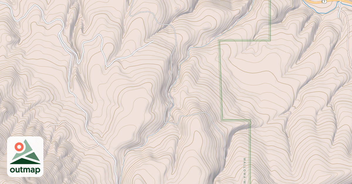 Map of USFS National Forest System Roads {275DFB24-7DA5-43FD-B4C8-7842B34D248B}