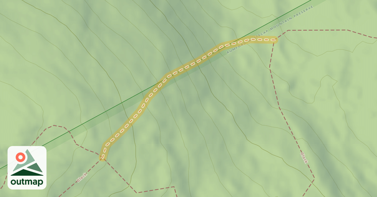 Map of Horseshoe glade