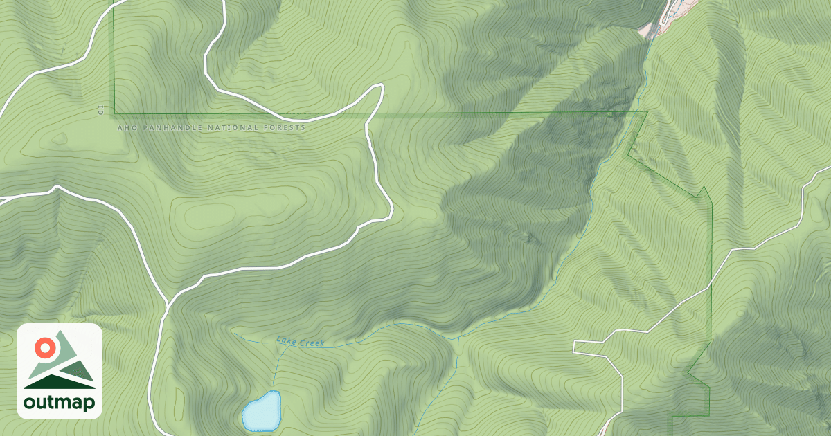 Map of Lost Lake