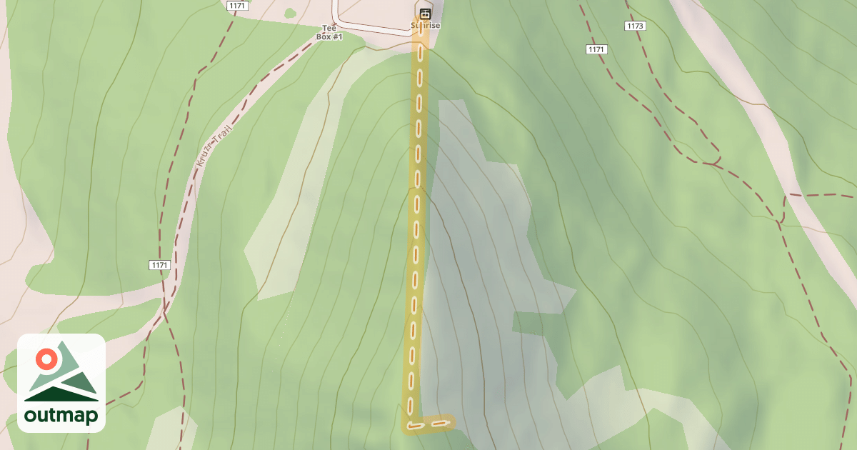 Map of Evening Star Ascent