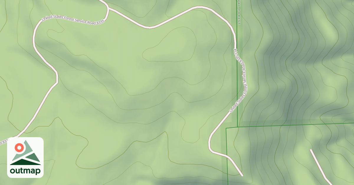 Map of USFS Motor Vehicle Use Map Roads {3B0FC37E-43DE-4049-AE34-2A026522D4C5}