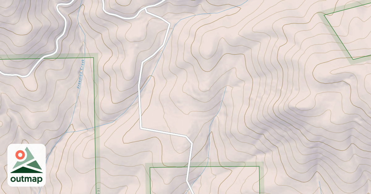 Map of BLACK GULCH