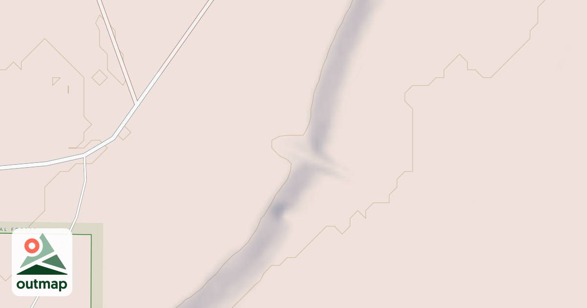 Map of BAKER CREEK SPUR C