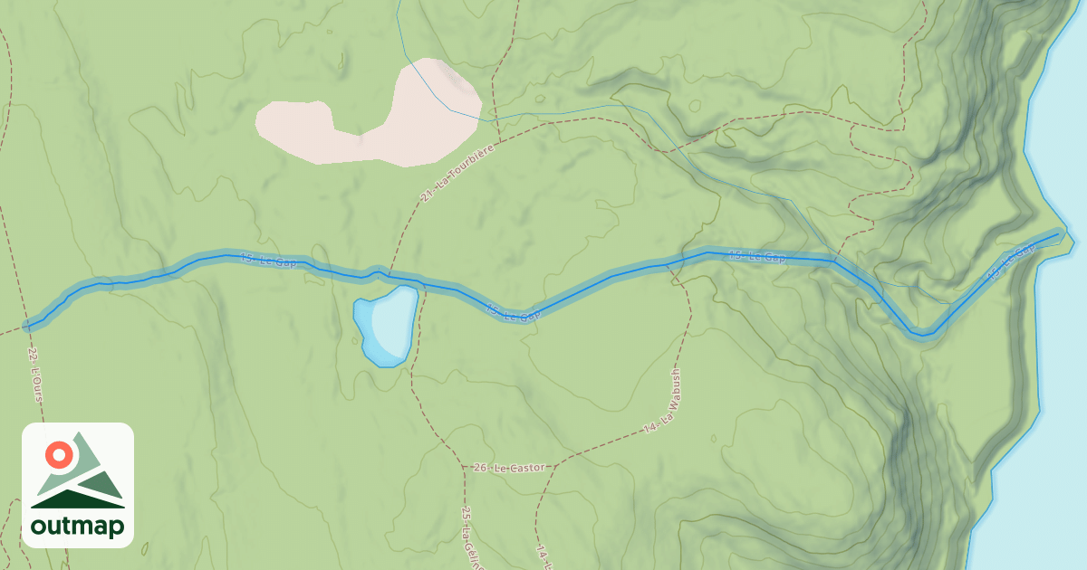 Map of 15- Le Gap