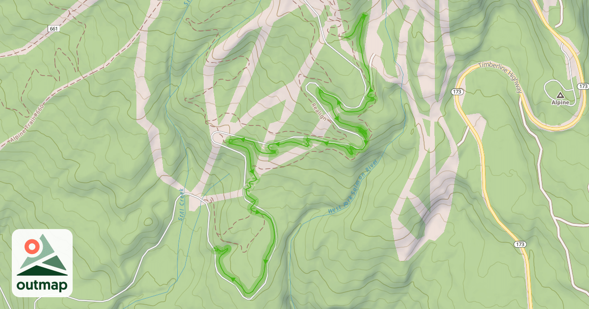 Map of Gravy Train