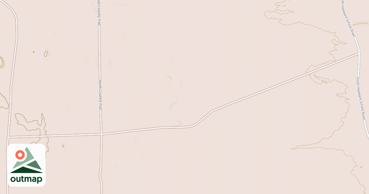 Map of HAYWARD SCHOOL SPUR 3004