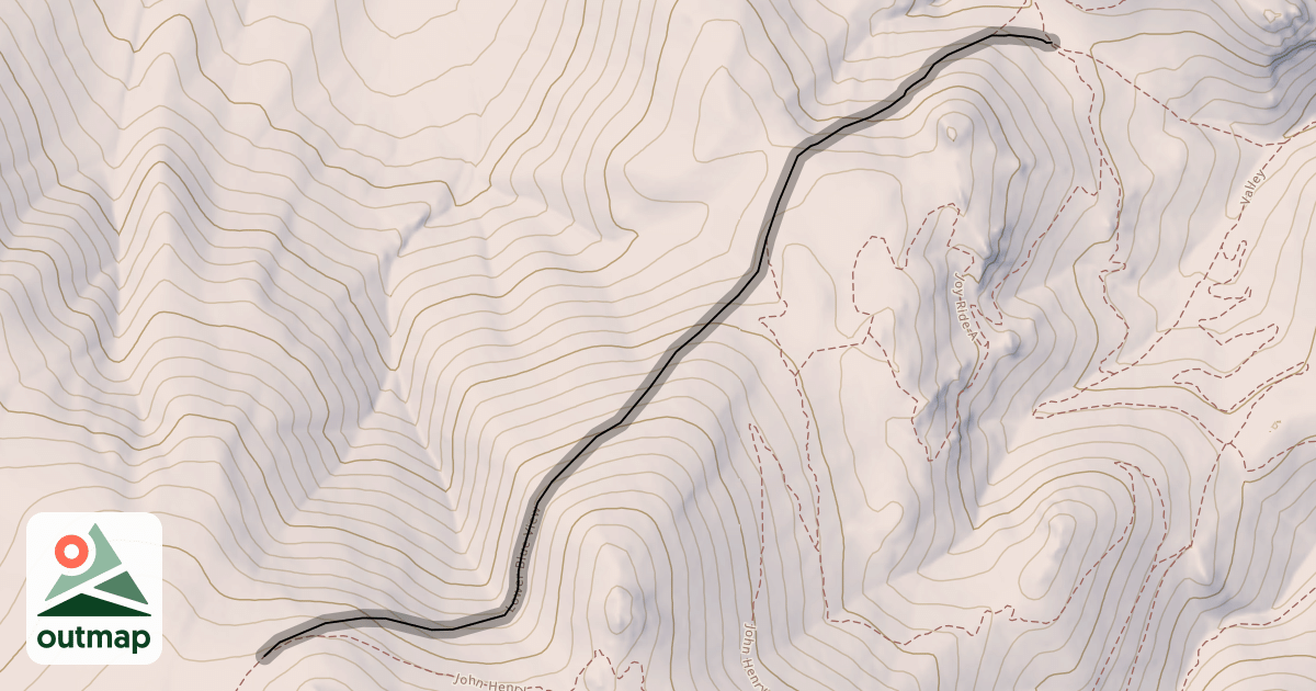Map of Lower Blue View