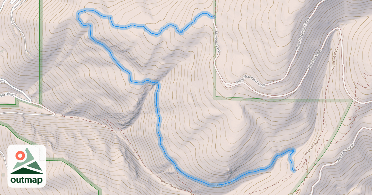 Map of Three Larch