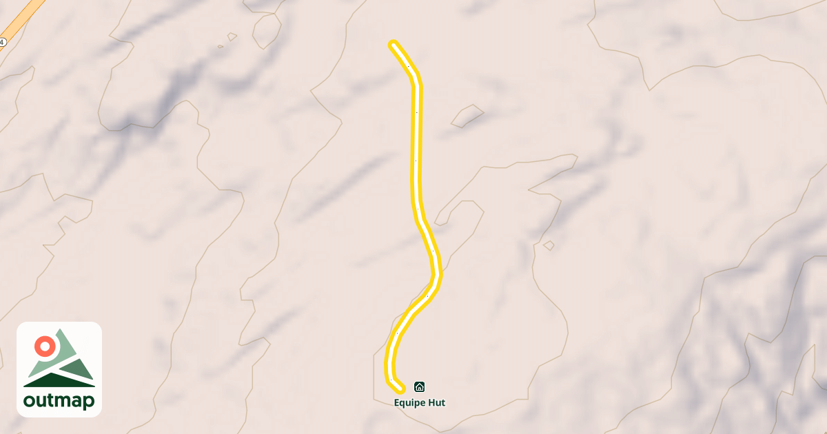 Map of 12. Equipe trail