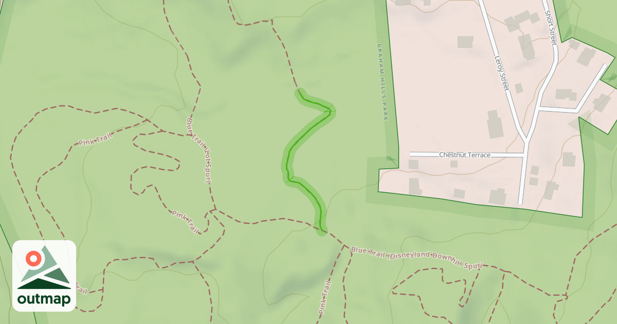 Map of Pink Trail