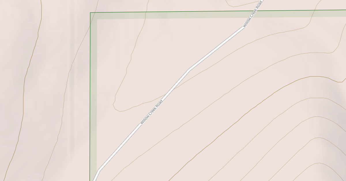 Map preview of WILLOW CR - BEAR PARK