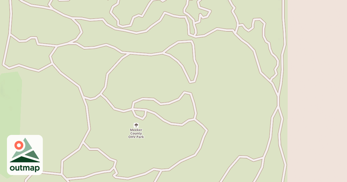 Map of Meeker County ATV/OHM Trails