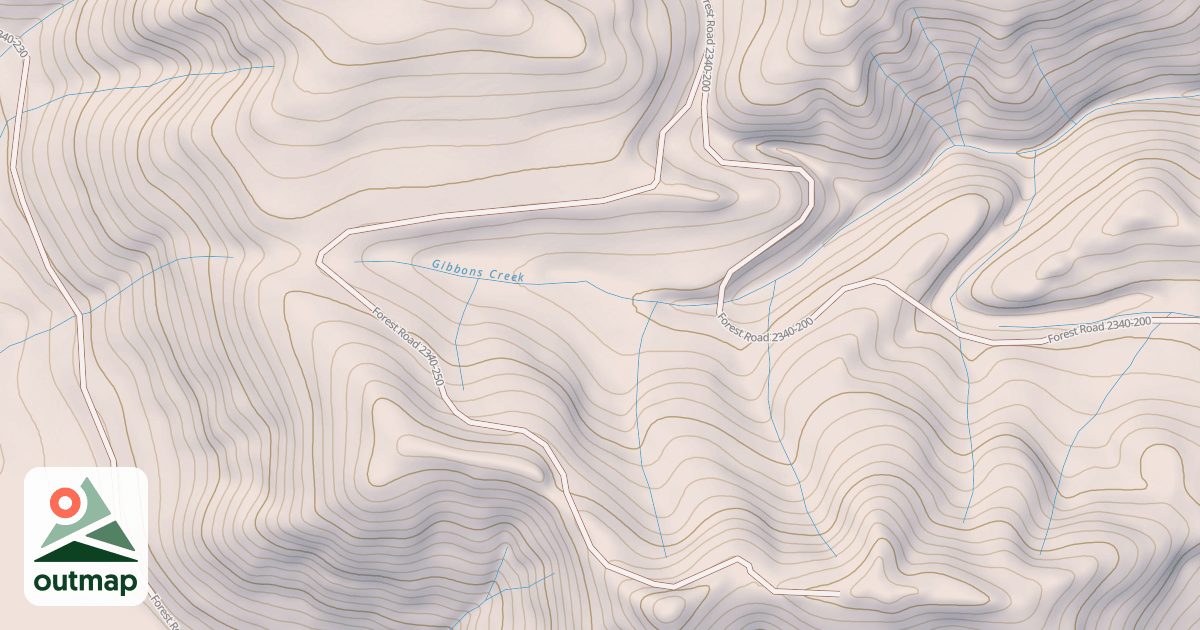 Map of DENNIE AHL LOOKOUT