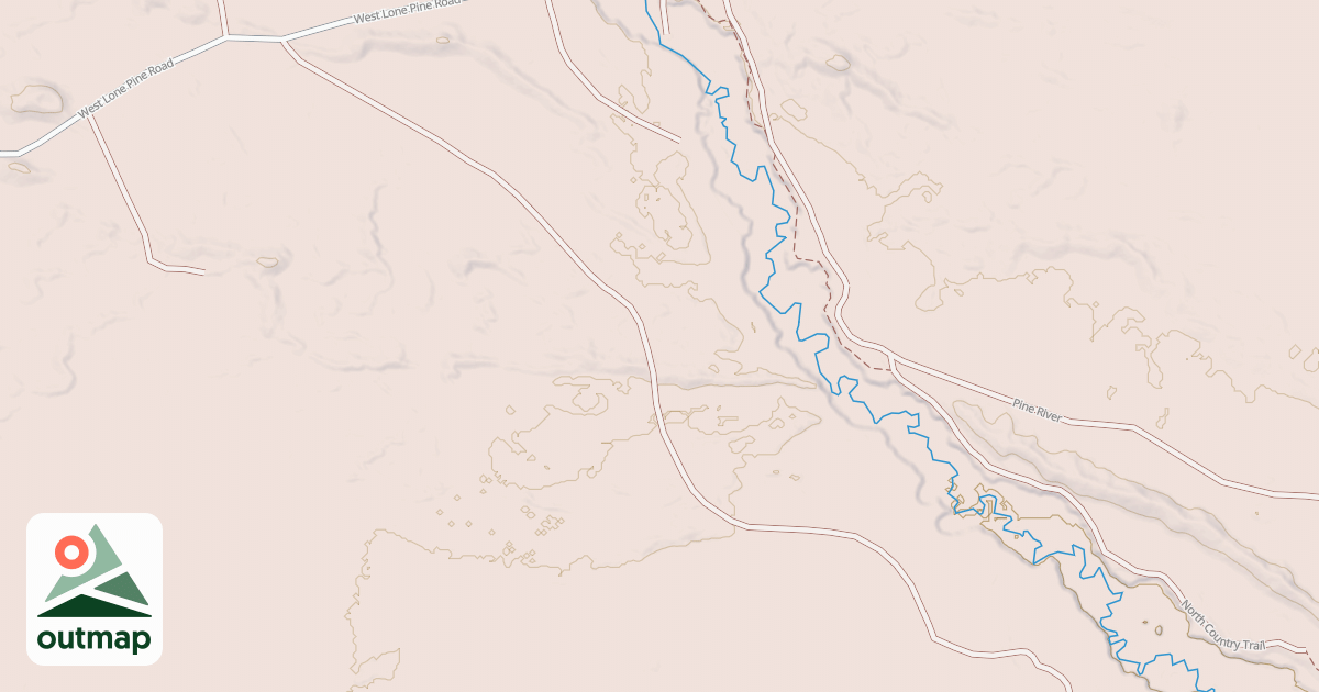 Map of LUMPSON CREEK