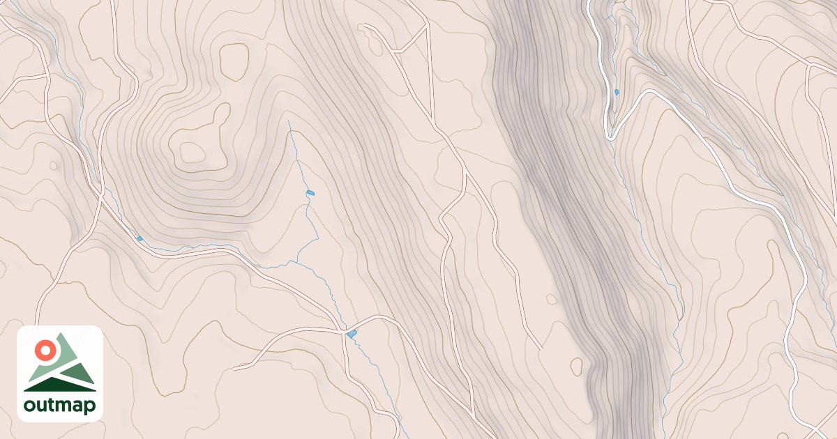 Map of BLACKS RIDGE LOOKOUT