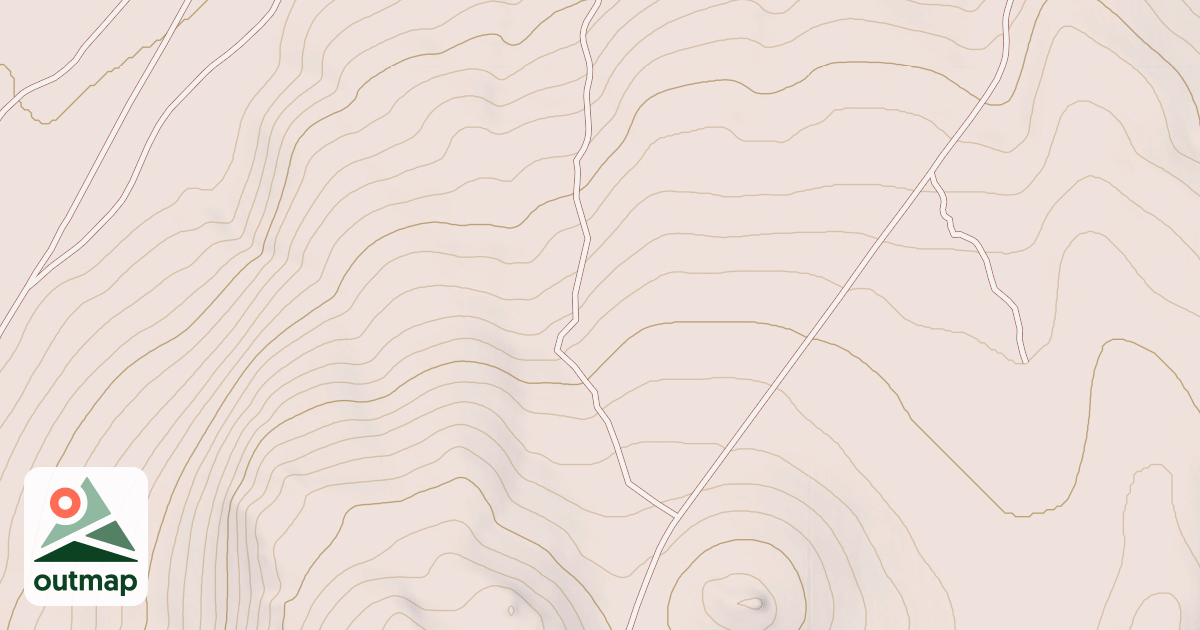 Map of LOOKOUT SPUR
