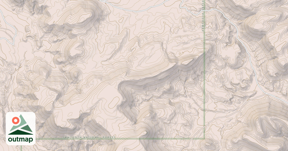Map of COAL BANKS SW