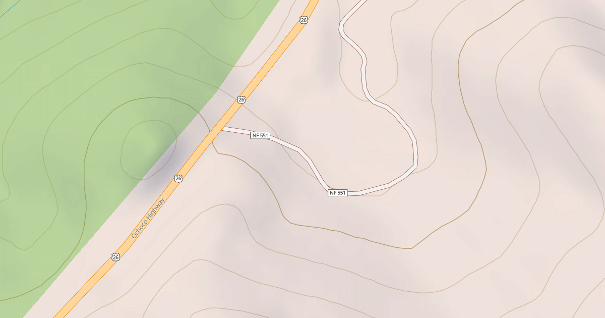 Map preview of USFS Motor Vehicle Use Map Roads {E3E55342-18DD-4A3C-8C5D-BAEE409E1CCE}