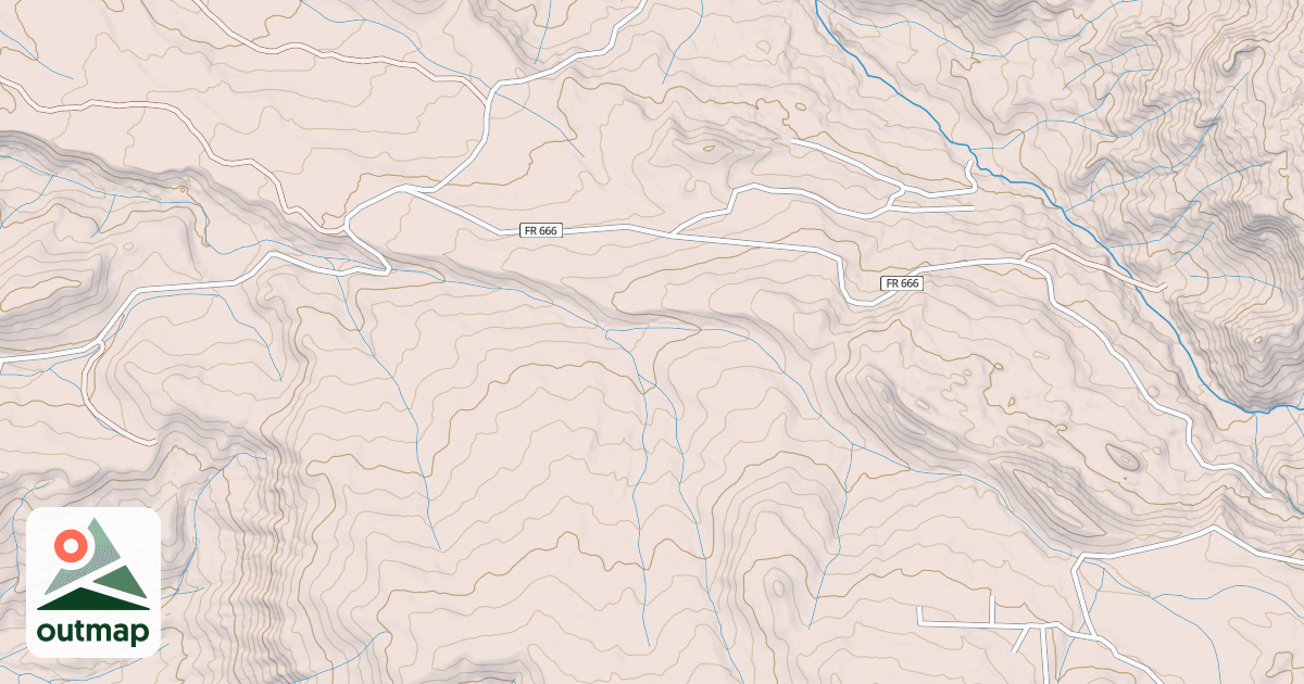 Map of FAWN GULCH