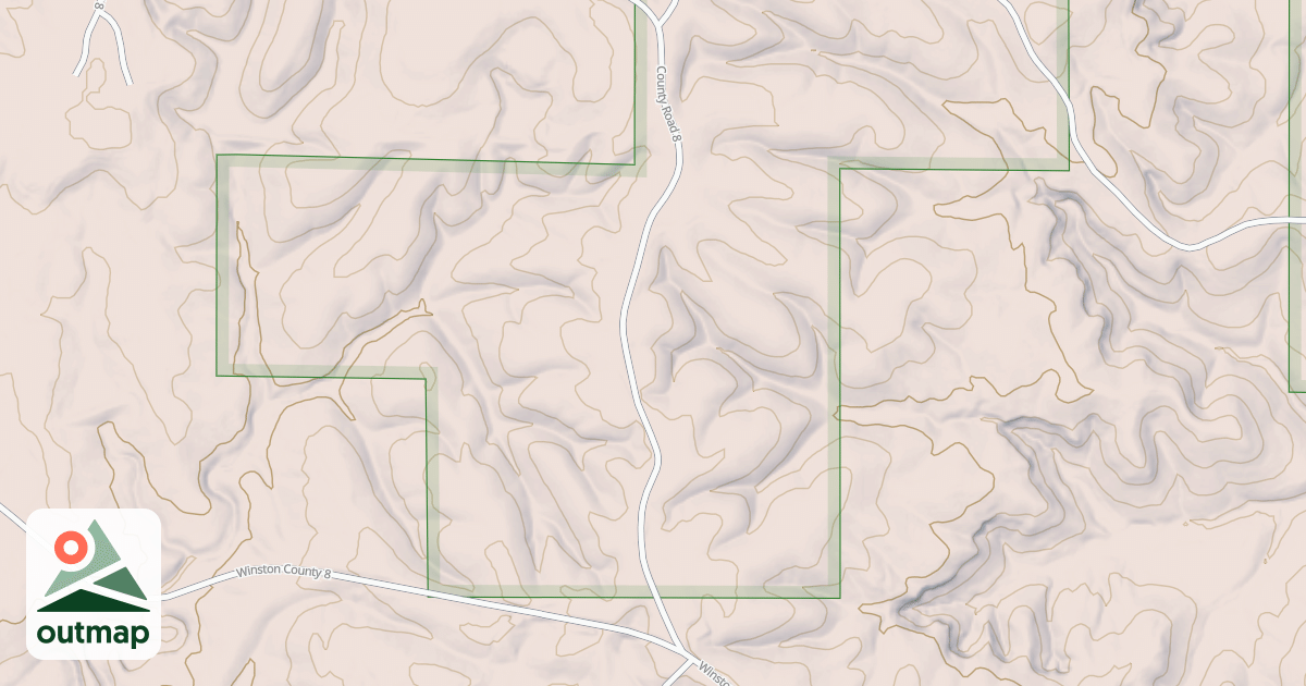 Map of GADDY BEND