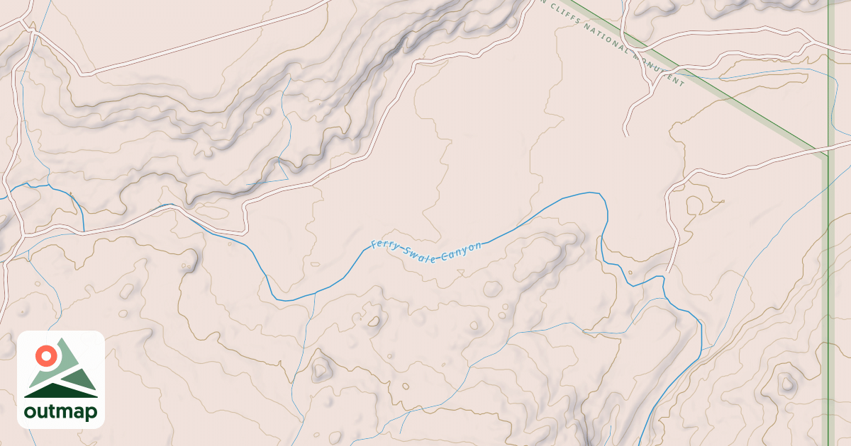 Map of BLM National GTLF Public Motorized Roads 034d821c-4ad1-4923-b4b2-e88a4bbcfe00