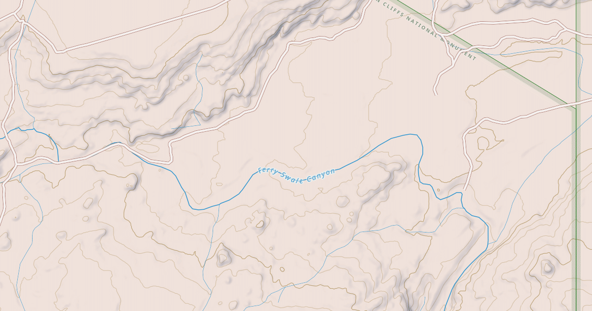 Map preview of BLM National GTLF Public Motorized Roads 034d821c-4ad1-4923-b4b2-e88a4bbcfe00