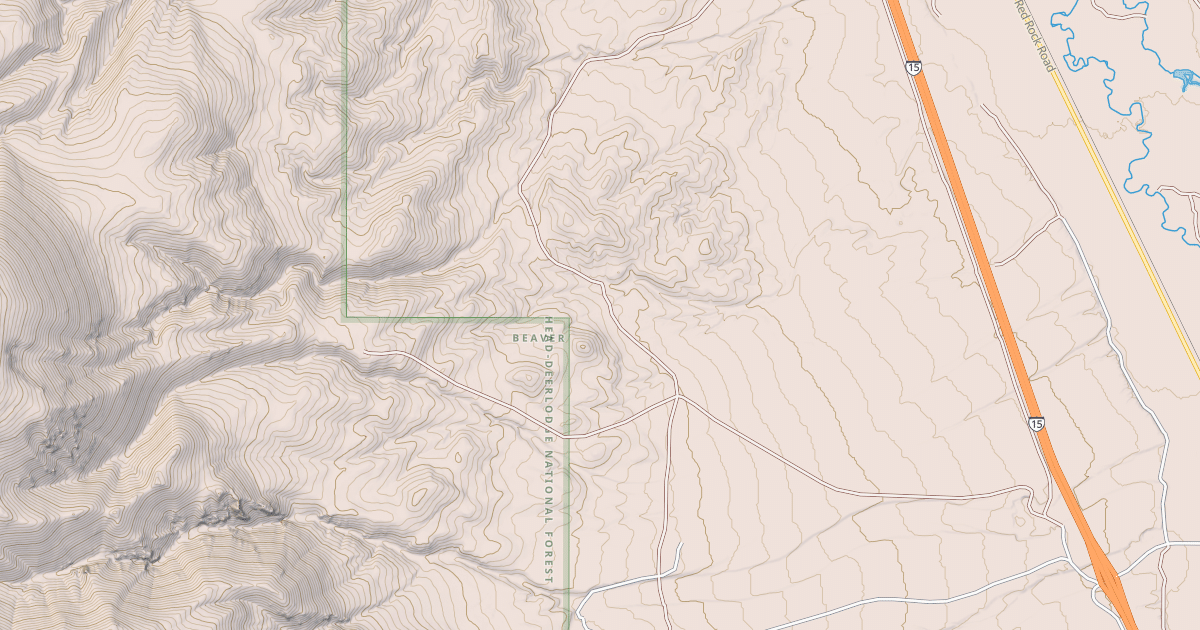 Map preview of BLM National GTLF Public Motorized Roads 422b8ee4-6244-4bb7-a4de-6d3892f06039