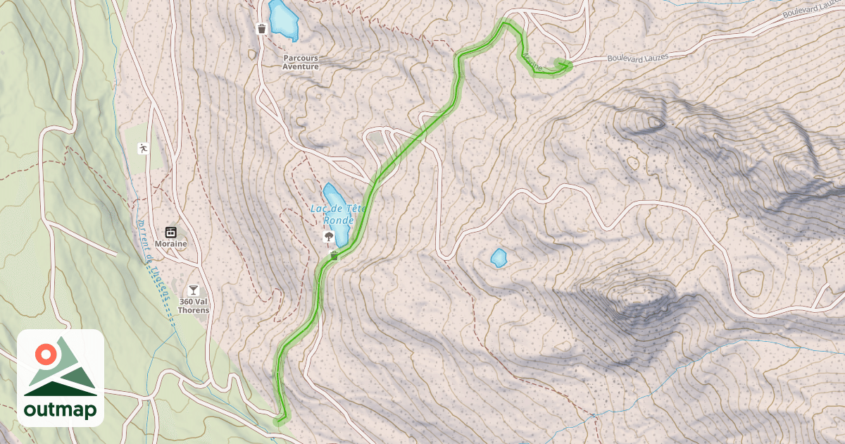 Map of 2 Combes