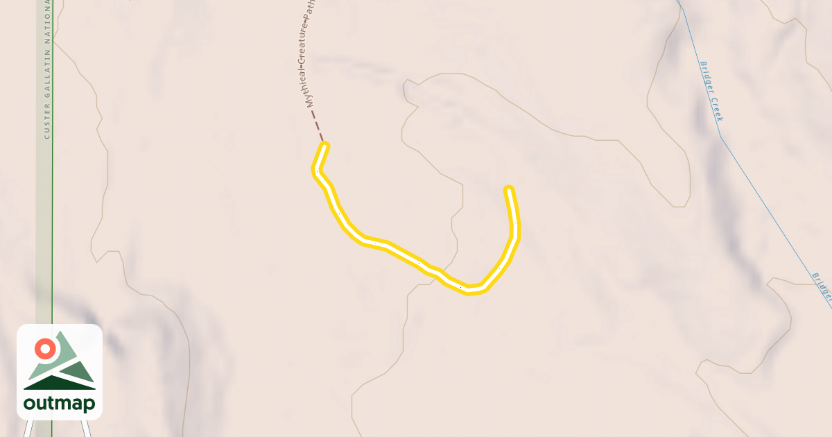 Map of Forsythe Meadow Trail