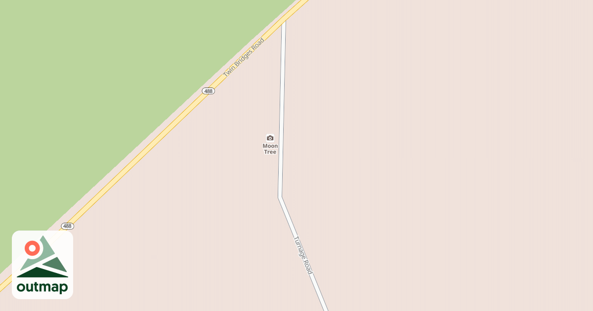 Map of TURNAGE